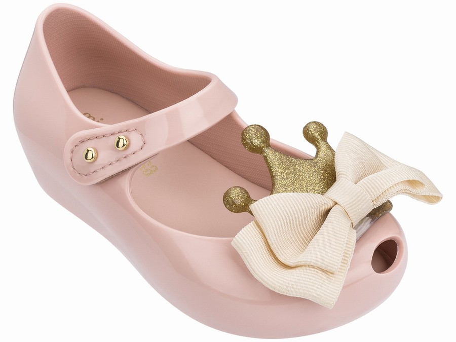 Bailarinas Mini Melissa Ultragirl Princess Bow Bebe - Rosas - Argentina RNQ-421703